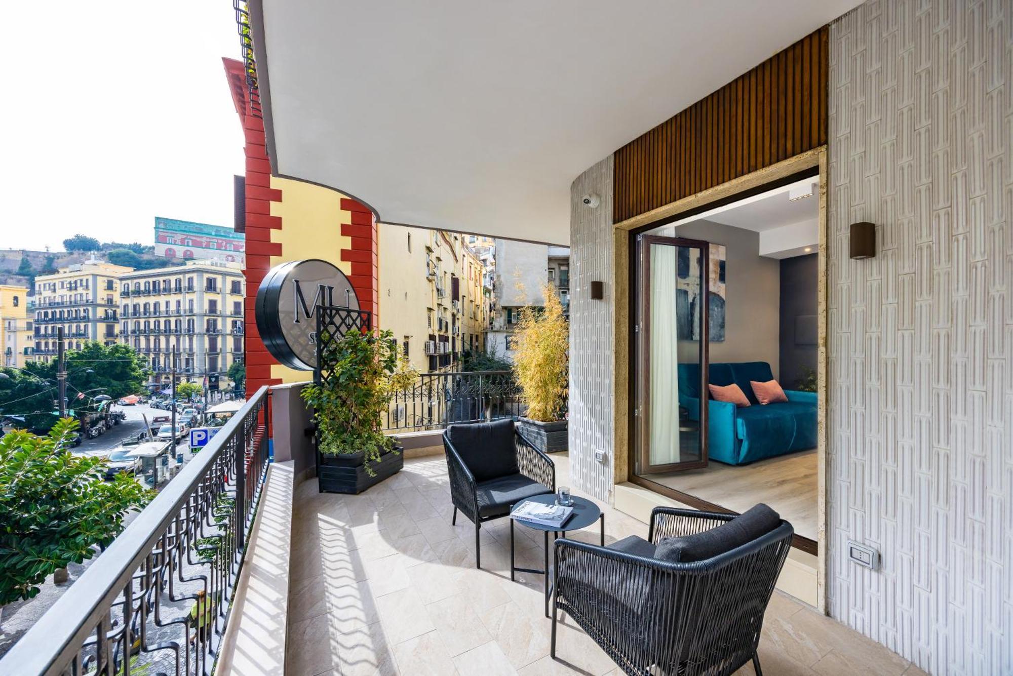 Mh Suites Plebiscito Nápoly Kültér fotó